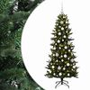 vidaXL Mākslīgā Ziemassvētku egle ar bumbiņu 180 cm 300 LED
