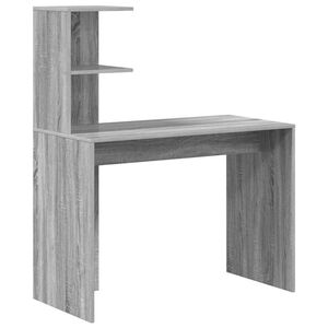 vidaXL Galds Pelēks Sonoma 102 x 50 x 124 cm Inženierijas koks