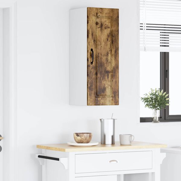 vidaXL Virtuves Skapis Dūmaka ozols 30 x 31 x 80 cm Inženierijas koks