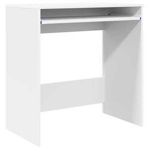 vidaXL Galds Balts Inženierijas koks 77.5 x 43 x 79 cm