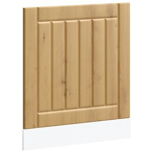 vidaXL trauku mazgājamās ma&scaron;īnas panelis Lucca Artisan Oak