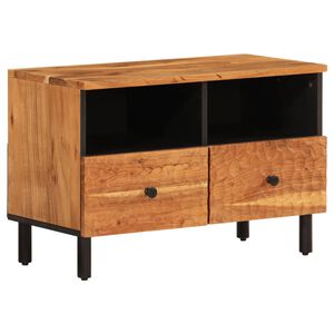 vidaXL TV skapītis, 70x33x46 cm, akācijas masīvkoks