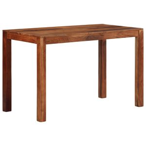 vidaXL Ēdamistabas galds 120x60x76 cm Akācijas masīvkoka