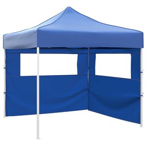 vidaXL Balles telts 291 x 291 x 315 cm Zila Oksforda audums