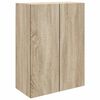 vidaXL Sienā piestiprināms skapis 66 x 34,5 x 90 cm Inženierijas koks