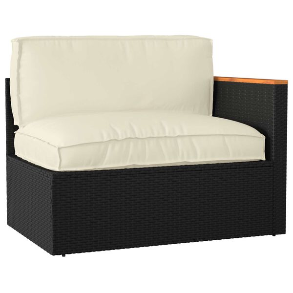 vidaXL Kastī&scaron;u spilvenu komplekts 2 pcs Krēmkrāsa Oksforda audums