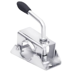 vidaXL riteņu skava, 13,5x6,5x14 cm, cinkots tērauds