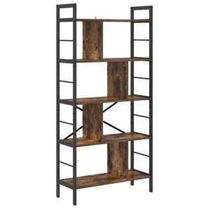 vidaXL Grāmatu plaukts 9 līmeņi 75 x 30 x 156 cm Inženierijas koks