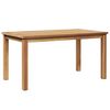 vidaXL Kafijas galdiņ&scaron; Brūna 90 x 50 x 45,5 cm Ciets tek&scaron;a koks
