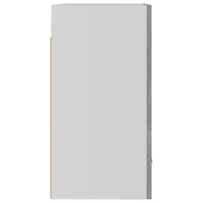 vidaXL piekarams skapītis, betona pelēks, 50x31x60 cm, skaidu plāksne