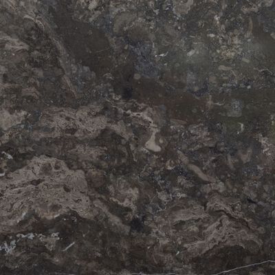 vidaXL galda virsma, Ø50x2,5 cm, melns marmors