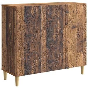 vidaXL Puse Vecs koks 89 x 34,5 x 80 cm Inženierijas koks