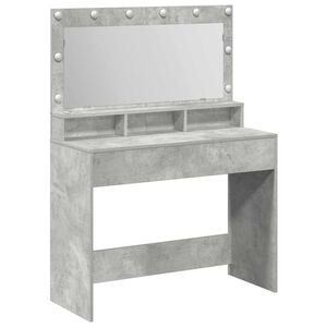 vidaXL Dressing galds Betona pelēks 100 x 41 x 135 cm