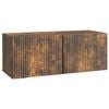 vidaXL Sienā piestiprināms TV skapis 78,5 x 31 x 30 cm Kūpināts ozols