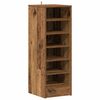 vidaXL apavu skapis Old Wood 32x35x92 cm Engineered Wood