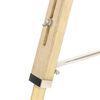 vidaXL grīdas lampa uz statīva, mango masīvkoks, 140 cm