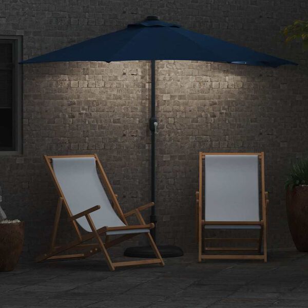 vidaXL Dārza parasols Azurblau 294 x 150 x 224 cm