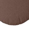 vidaXL Sēdvietas spilventiņi 2 pcs Brūna Ø80 x 29 cm audums