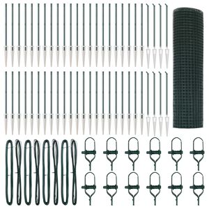 vidaXL Žoga āķis Zaļa