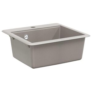 vidaXL Izlietne Pelēka 470 x 440 mm Granīts