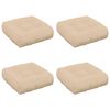 vidaXL 4-daļīgi sēdekļa spilveni VIANEN 4 pcs 100% poliesters