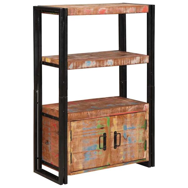 vidaXL Grāmatplaukts ar durvīm