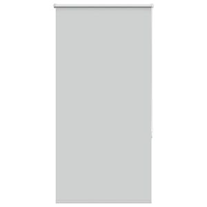 vidaXL rullo žalūzija gai&scaron;i pelēks 80x130cm auduma platums 75,7cm