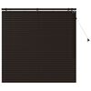 vidaXL Venēcijas žalūzija Tum&scaron;i brūna 125 x 130 cm 35 mm