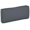 vidaXL Spilvens Oksforda audums Antracīts 120 x 50 x 12 cm