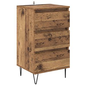vidaXL Puse Vecs koks 40 x 35 x 70 cm Inženierija koks un dzelzs