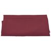 vidaXL saulessarga rezerves audums, bordo sarkans, 300 cm