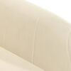 vidaXL bāra krēsls, krēmkrāsas samts