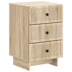 vidaXL Nakts skapītis ar atvilktni Sonomas ozols 43 x 41 x 66,5 cm
