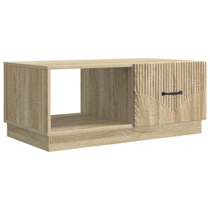 vidaXL Kafijas galdiņ&scaron; Sonomas ozols 90 x 50 x 37 cm Inženierijas koks