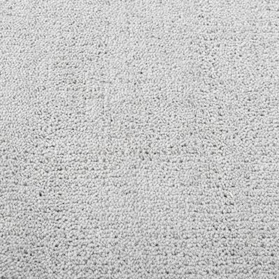 vidaXL paklājs OVIEDO, īsa spalva, pelēks, 80x250 cm