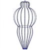 vidaXL Ziemassvētku fināla gaisma 320 LED Zils Diam. 40 x 75 cm