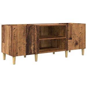 vidaXL Pla&scaron;u skapis Vecs koks 121 x 38 x 48 cm Inženierijas koks