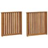 vidaXL Rokturis 2 pcs Brūna 60 x 6 x 61 cm Inženierijas koks