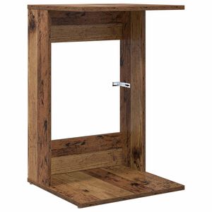 vidaXL Sānu galds Vecs koks 40 x 38 x 62,5 cm Inženierijas koks