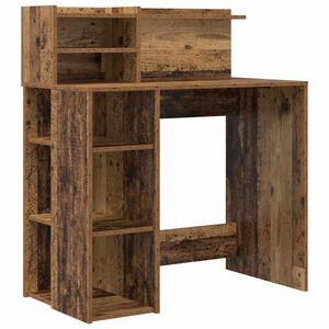 vidaXL Galds Vecs koks Inženierijas koks 90 x 48 x 101,5 cm