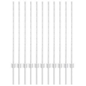 vidaXL Iegultais žogs 11 gab. Sudraba 140 cm