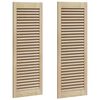vidaXL Kabeļa Durvis ar durvīm 2 pcs Dabiska 110 x 2,1 x 39,5 cm