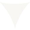 vidaXL saulessargs, 160 g/m&sup2;, balts, 4x4x4 m, HDPE