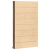 vidaXL CD plaukts, ozolkoka krāsā, 102x23x177,5 cm, inženierijas koks
