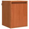 vidaXL Sienas skapis Vaks brūns 30 x 30 x 40 cm Ciets priedes koks