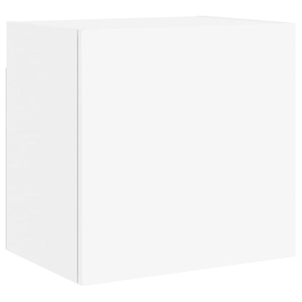 vidaXL TV sienas skapītis, balts, 40,5x30x40 cm, inženierijas koks