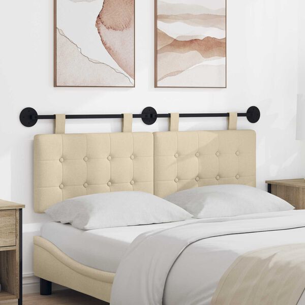 vidaXL Karājo&scaron;s galvgalis Piestiprināts pie sienas audums