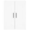 vidaXL augstais skapis, balts, 69,5x34x180 cm, inženierijas koks