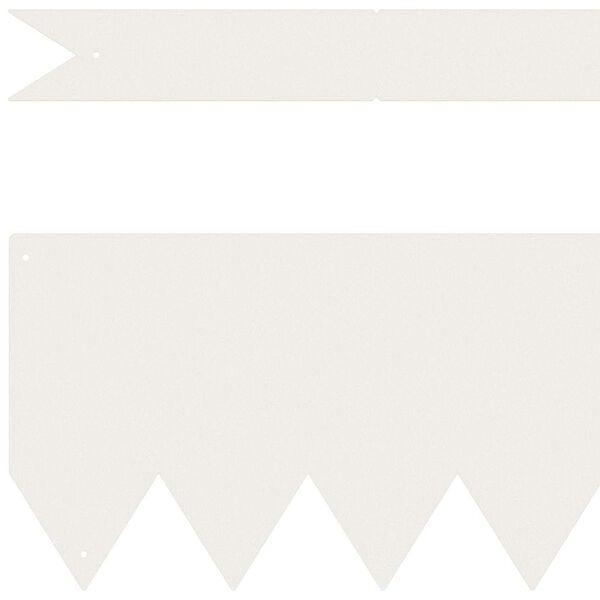 vidaXL Zāliena Apmale 20 pcs Balts 100 x 0.05 x 20 cm