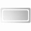vidaXL vannasistabas spogulis ar LED, 80x40 cm